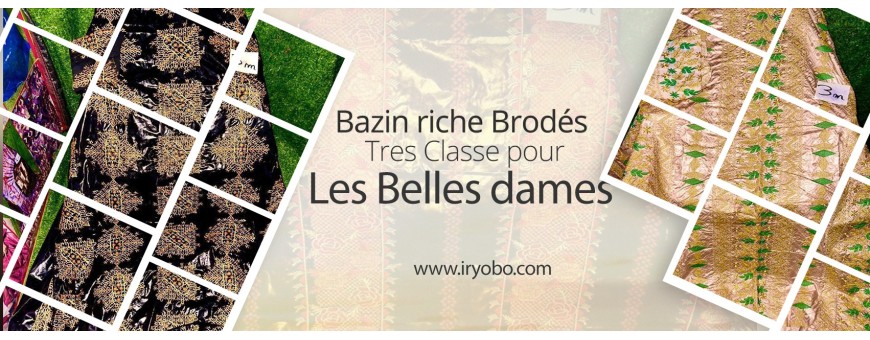 Bazin riche brodés Ordinateur